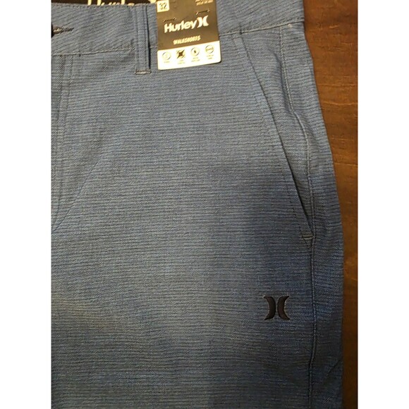 New Hurley Mens Explore Printed Hybrid Walk Shorts 32 Sea View NWT New With Tags - Picture 2 of 8